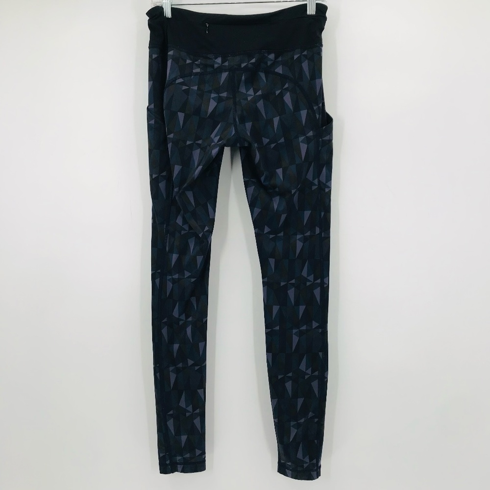 Lululemon High Rise Leggings Black Blue Size 8 - Picture 6 of 6